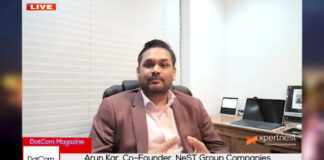 Arun Kar,Co-founder, NeST Group of Companies, DotCom Magazine Interview