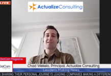 Chad Wekelo, Principal, Actualize Consulting, A DotCom Magazine Exclusive Interview