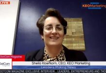 Sheila Kloefkorn, CEO, KEO Marketing, A DotCom Magazine Exclusive Interview