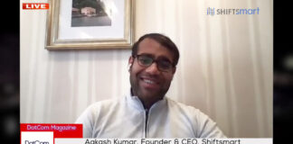Aakash Kumar, Founder and CEO, Shiftsmart