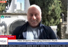 Mike Shapiro, Managing Director, Plunk, A DotCom Magazine Exclusive Interview Mike Shapiro, Managing Director, Plunk