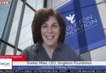 Shelley Miles – CEO – Singleton Foundation, A DotCom Magazine Exclusive Interview Shelley Miles - CEO - Singleton Foundation