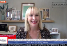 Jennifer Earnest , CEO of The Chef’s Garden and Co-Founder of Jen & Jamey’s Virtual Cooking Classes Jennifer Earnest , CEO of The Chef's Garden and Co-Founder of Jen & Jamey's Virtual Cooking Classes