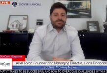 Ariel Tavor, Founder & Principal Managing Director, Lions Financial, A DotCom Magazine Interview