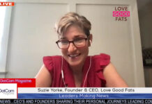 Suzie Yorke, Founder & CEO, Love Good Fats A DotCom Magazine Exclusive Interview Suzie Yorke, Founder & CEO, Love Good Fats A DotCom Magazine Exclusive Interview