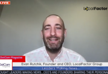 Evan Rutchik, Founder and CEO, LocalFactor Group A DotCom Magazine Exclusive Interview Evan Rutchik