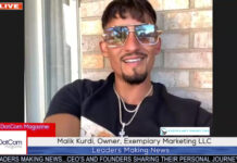 Malik Kurdi, Owner, Exemplary Marketing LLC, A DotCom Magazine Exclusive Interview Malik Kurdi, Owner, Exemplary Marketing LLC, A DotCom Magazine Exclusive Interview