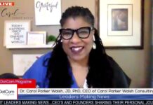 Dr. Carol Parker Walsh, JD, PhD, CEO of Carol Parker Walsh Consulting, A DotCom Magazine Interview. Dr. Carol Parker Walsh