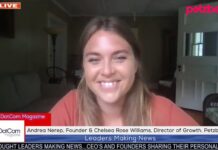 Andrea Nerep, Founder and Chelsea Rose Williams, Director of Growth. Petzbe, DotCom Magazine
