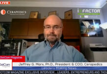 Jeffrey G. Marx, Ph.D., President and COO, Cerapedics, A DotCom Magazine Exclusive Interview Jeffrey G. Marx