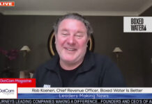 Rob Koenen, Chief Revenue Officer, Boxed Water Is Better, A DotCom Magazine Exclusive Interview