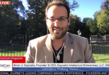 Brian J. Esposito, Founder & CEO, Esposito Intellectual Enterprises, LLC, (EIE), A DotCom Magazine Exclusive Interview Brian J. Esposito, Founder & CEO, Esposito Intellectual Enterprises, LLC, (EIE).