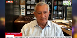 Mitchell Steiner, MD, FACS, Chairman, CEO, and President, at Veru