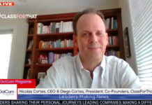 Nicolas Cortes, CEO & Diego Cortes, President, Co-Founders, ClassForThat, A DotCom Magazine Exclusive Interview Nicolas Cortes, CEO & Diego Cortes, President, Co-Founders, ClassForThat