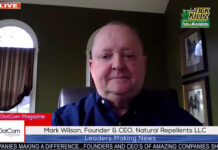 Mark Wilson, Founder & CEO, Natural Repellents LLC, A DotCom Magazine Exclusive Interview Mark Wilson, Founder & CEO, Natural Repellents LLC