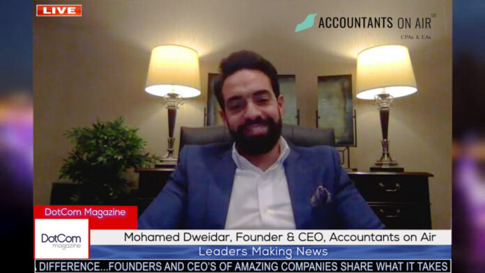 Mohamed Dweidar, Founder & CEO, Accountants on Air