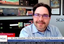 W. Coy Gauthier, CEO, Software Consulting Services, LLC, A DotCom Magazine Exclusive Interview