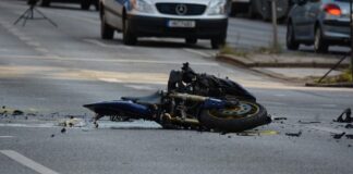 Motorcycle Wreck