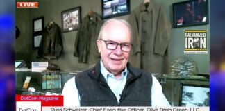 Russ Schweizer, Chief Executive Officer, Olive Drab Green
