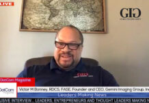 Victor M Bonney, RDCS, FASE. Founder and CEO, Gemini Imaging Group, Inc., A DotCom Magazine Interview Victor M Bonney