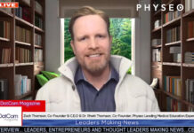 Zach Thomson, Co-Founder & CEO, and Dr. Rhett Thomson, Co-Founder, Physeo, A DotCom Magazine Exclusive Interview