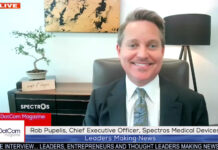 Rob Pupelis, Chief Executive Officer, Spectros Medical Devices, A DotCom Magazine Exclusive Interview Rob Pupelis_ Chief Executive Officer_ Spectros Medical Devices