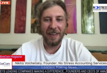 Nikita Volchetskiy, Founder, No Stress Accounting Services, A DotCom Magazine Interview Nikita Volchetskiy, Founder, No Stress Accounting Services