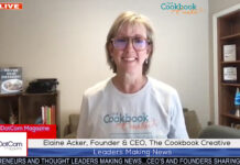 Elaine Acker, Founder & CEO, The Cookbook Creative, A DotCom Magazine Interview Elaine Acker, Founder & CEO, The Cookbook Creative