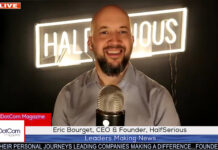 Eric Bourget, CEO & Founder, HalfSerious, A DotCom Magazine Interview Eric Bourget_ CEO _ Founder_ HalfSerious