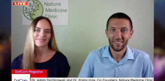 Dr. Adam Dombrowski and Dr. Krista Imre_ Co-Founders_ Nature Medicine Clinic