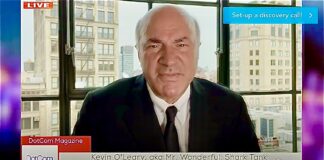 What Does Kevin O’Leary Say About Appearing on The DotCom Magazine Entrepreneur Spotlight Series