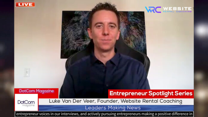 Luke Van Der Veer, Founder, Website Rental Coaching