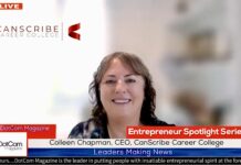 Colleen Chapman, CEO, CanScribe Career College