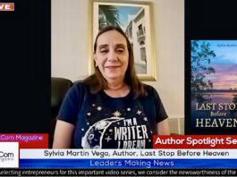 Sylvia Martin Vega, Author, Last Stop Before Heaven
