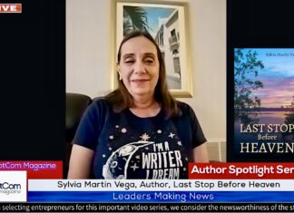 Sylvia Martin Vega, Author, Last Stop Before Heaven