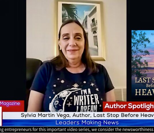 Sylvia Martin Vega, Author, Last Stop Before Heaven