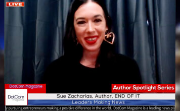 Sue Zacharias, Author, END OF IT, a DotCom Magazine Exclusive Interview Sue Zacharias_ Author_ END OF IT